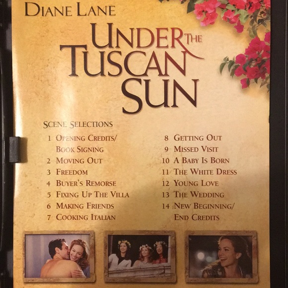 UNDER THE TUSCAN SUN DVD - Diane Lane - So good!!! - Picture 7 of 10